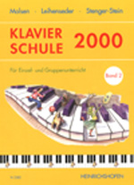 Klavierschule 2000 Band 2 (ohne MC)  für Einzel- und Gruppenunterricht  