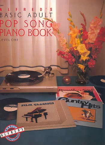 Basic Adult Pop Song Piano Book  level 1  