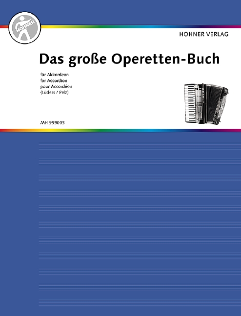 Das grosse Operettenbuch  für Akkordeon  
