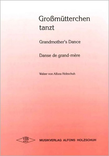 Grossmütterchen Walzer für&nbsp;&nbsp;Akkordeon&nbsp;&nbsp;