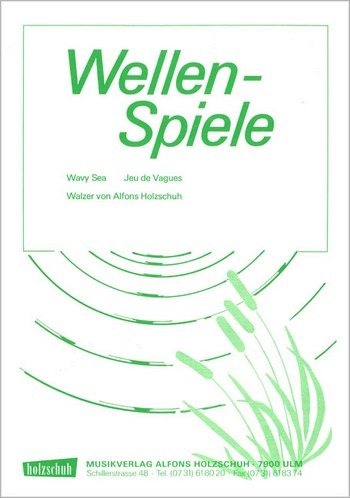Wellenspiele Walzer für&nbsp;&nbsp;Akkordeon (mit 2. Stimme)&nbsp;&nbsp;