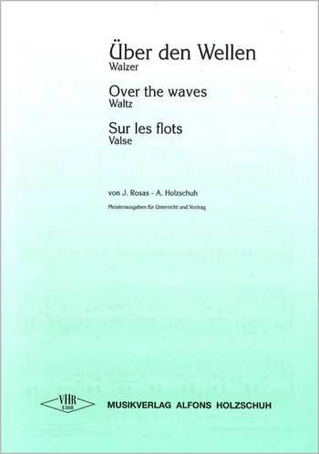 Über den Wellen Walzer für&nbsp;&nbsp;Akkordeon&nbsp;&nbsp;