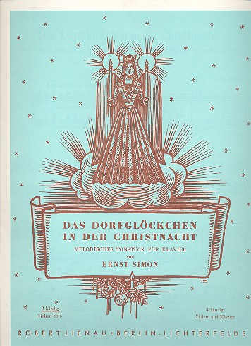 Das Dorfglöckchen in der Christnacht  für Klavier  