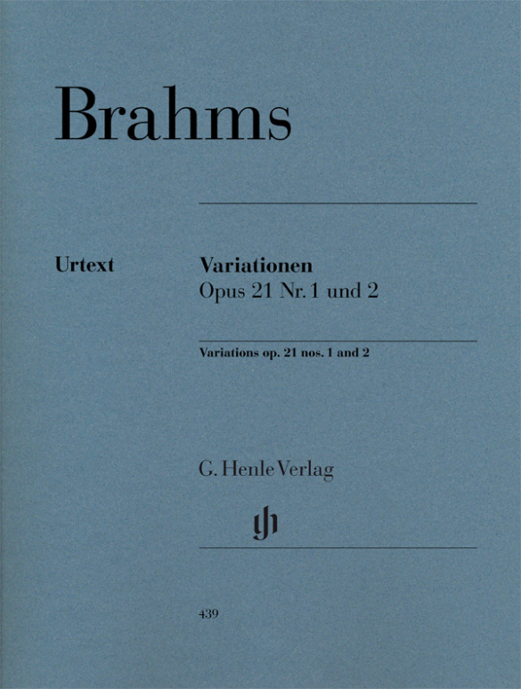 Variationen op.21,1-2&nbsp;&nbsp;für Klavier&nbsp;&nbsp;