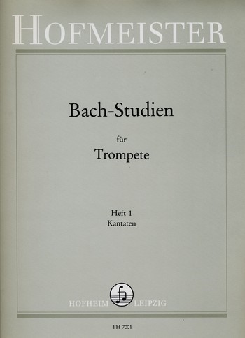 Bach-Studien für Trompete Band 1    