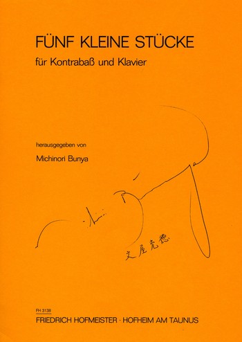 5 kleine Stücke  für Kontrabass und Klavier  