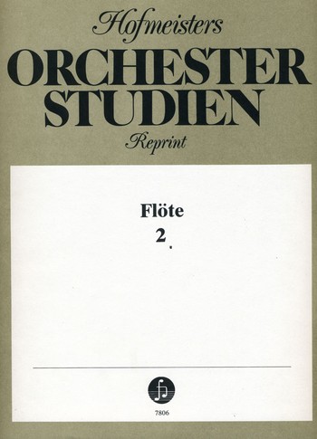 Orchesterstudien Band 2&nbsp;&nbsp;für Flöte&nbsp;&nbsp;
