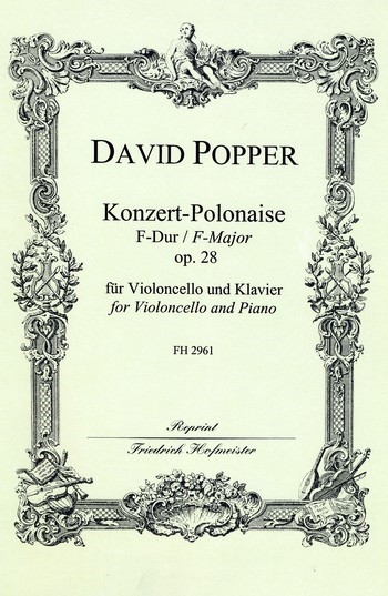Konzert-Polonaise F-Dur op.28  für Violoncello und Klavier  