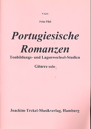 Portugiesische Romanzen  Tonbildungs- und Lagenwechselstudien  