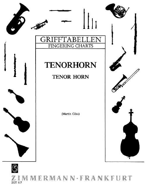 Grifftabelle&nbsp;&nbsp;für Tenorhorn&nbsp;&nbsp;