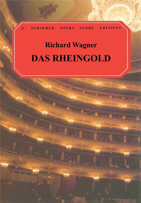 DAS RHEINGOLD OPER KLAVIERAUSZUG&nbsp;&nbsp;(DT/EN)&nbsp;&nbsp;KLINDWORTH, KARL, BEARB.