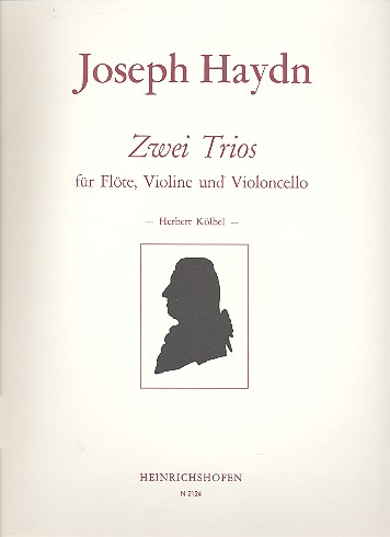 Zwei Trios für Flöte, Violine&nbsp;&nbsp;und Violoncello&nbsp;&nbsp;Stimmen
