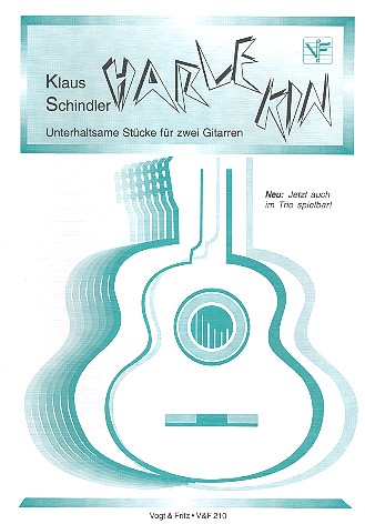 Harlekin  für 2 Gitarren  Spielpartitur