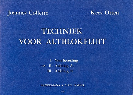 Techniek voor altblokfluit vol.2&nbsp;&nbsp;&nbsp;&nbsp;