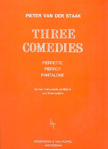 3 Comedies for 3 guitars with  or without instruments ad lib.  