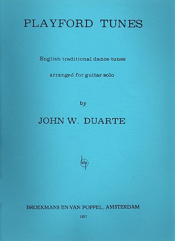Playford Tunes - English traditional dance tunes&nbsp;&nbsp;for guitar&nbsp;&nbsp;