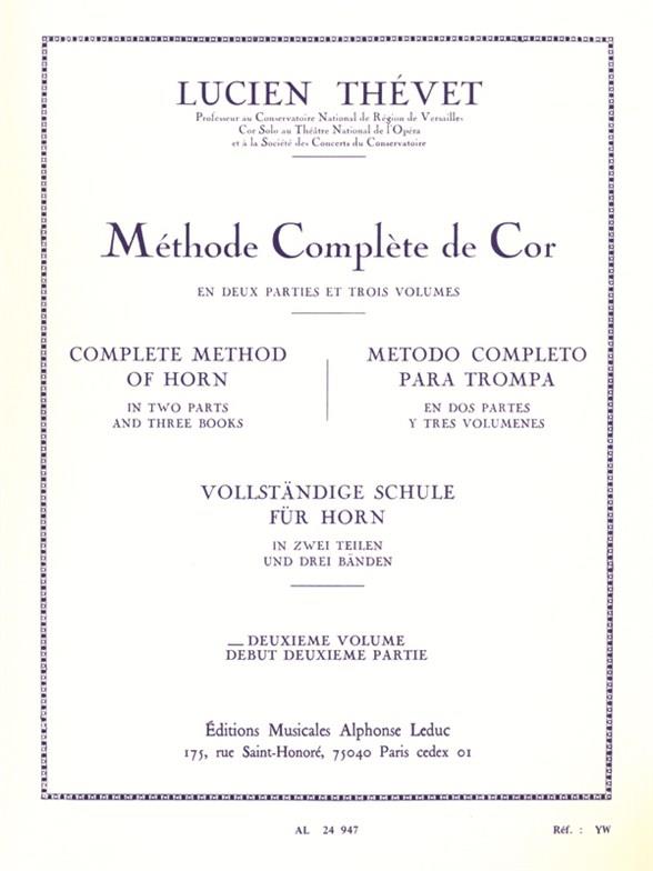 Méthode complète de cor vol.2    
