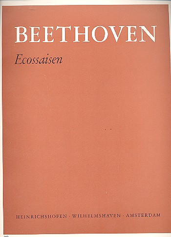 Ecossaisen&nbsp;&nbsp;für Klavier&nbsp;&nbsp;