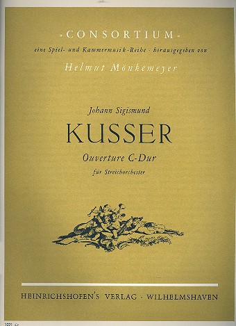 Ouvertüre C-Dur für Streichorchester&nbsp;&nbsp;Partitur&nbsp;&nbsp;