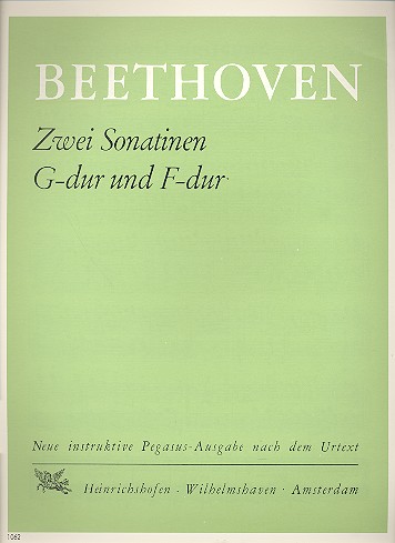 2 Sonatinen (G-Dur, F-Dur)  für Klavier  