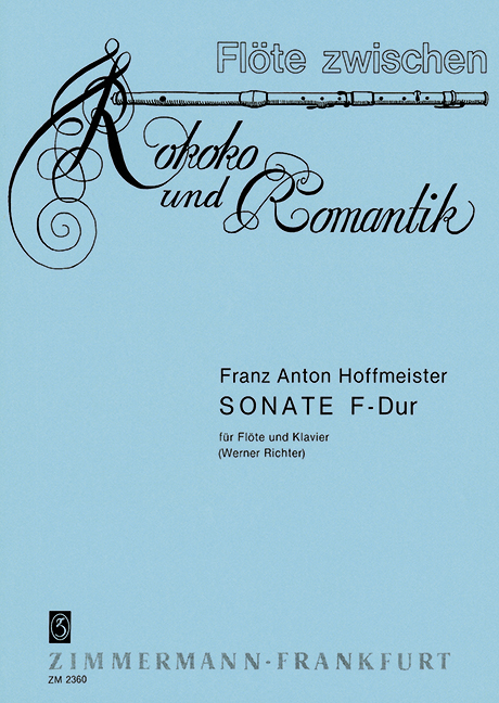 Sonate F-Dur für Flöte und Klavier&nbsp;&nbsp;&nbsp;&nbsp;
