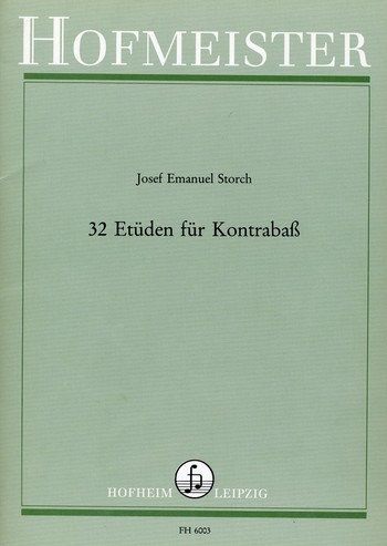 32 Etüden  für Kontrabass  