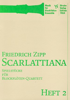 Scarlattiana 2 &nbsp;&nbsp;für 4 Blockflöten (SATB)&nbsp;&nbsp;