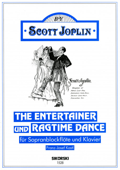 The Entertainer und Ragtime Dance&nbsp;&nbsp;für Sopranblockflöte und Klavier&nbsp;&nbsp;