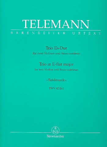 Trio Es-Dur TWV42:Es1&nbsp;&nbsp;für 2 Violinen und Bc&nbsp;&nbsp;
