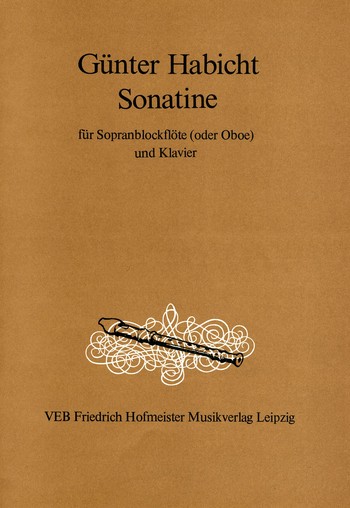 Sonatine&nbsp;&nbsp;für Sopranblockflöte (Oboe) und Klavier&nbsp;&nbsp;