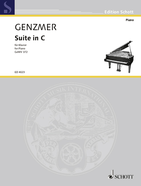 Suite in C GeWV 372  für Klavier  