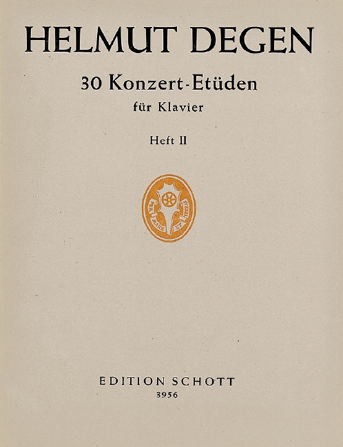 30 Konzert-Etüden Band 2 (Nr.11-20)  für Klavier  