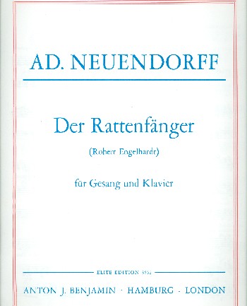 Der Rattenfänger&nbsp;&nbsp;für Gesang und Klavier&nbsp;&nbsp;