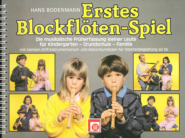Erstes Blockflötenspiel&nbsp;&nbsp;Die musikalische Früherfassung&nbsp;&nbsp;kleiner Leute für den Kindergarten