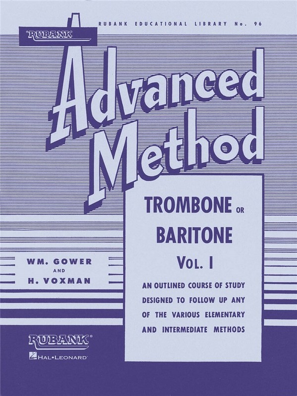 Advanced Method vol.1 for trombone  (baritone)  