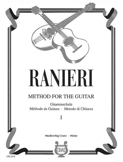 Method for the Guitar vol.1  for guitar (dt/sp/it)  