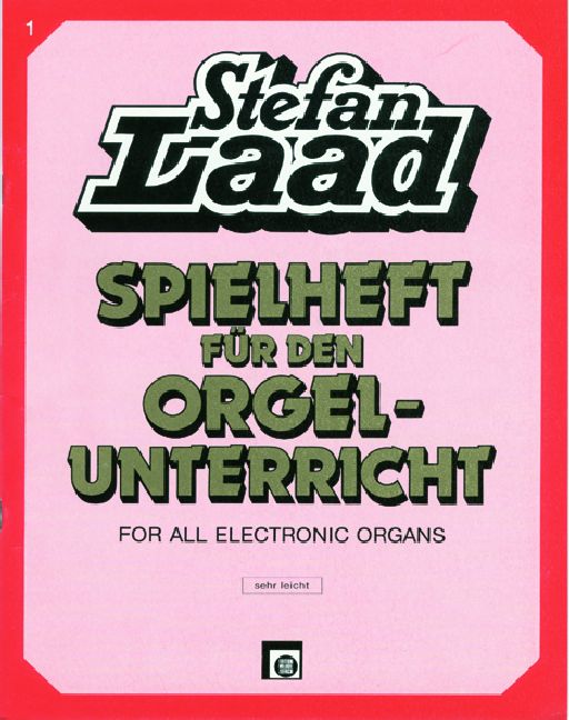 Spielheft für den Orgelunterrricht  Band 1 (sehr leicht)  