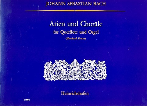 Arien und Choräle&nbsp;&nbsp;für Querflöte und Orgel&nbsp;&nbsp;