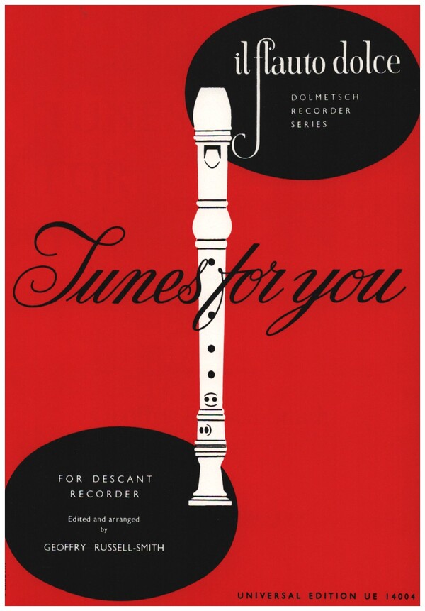 Tunes for You&nbsp;&nbsp;for descant recorder&nbsp;&nbsp;