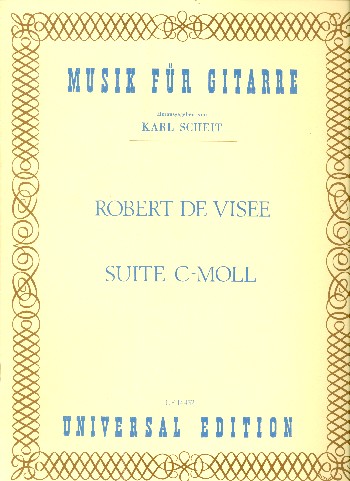 Suite c-Moll  für Gitarre solo  Musik für Gitarre