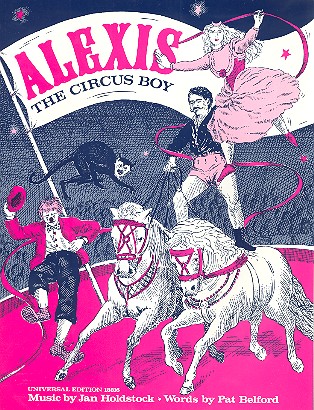 Slexis the Circus Boy&nbsp;&nbsp;vocal score&nbsp;&nbsp;