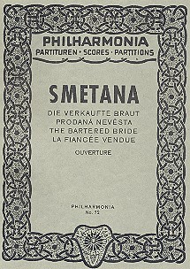 Die verkaufte Braut Ouvertuere&nbsp;&nbsp;für Orchester&nbsp;&nbsp;Studienpartitur