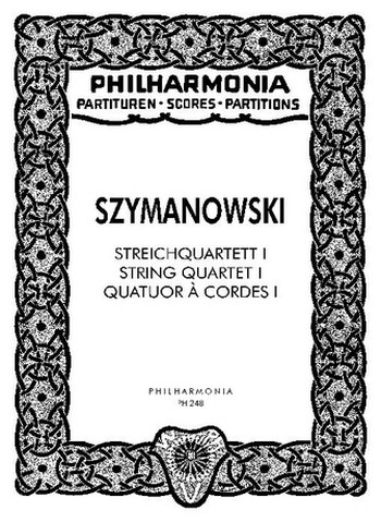 Streichquartett C-Dur Nr.1 op.37&nbsp;&nbsp;Studienpartitur&nbsp;&nbsp;