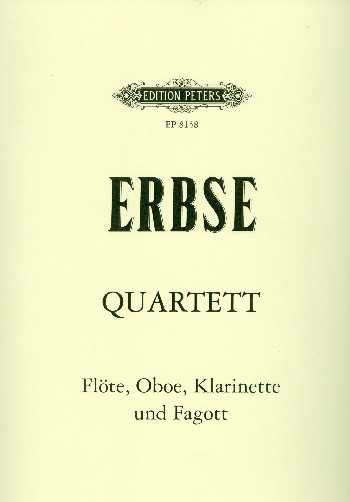 Quartett op.20  für Flöte, Oboe, Klarinette und Fagott  Stimmen