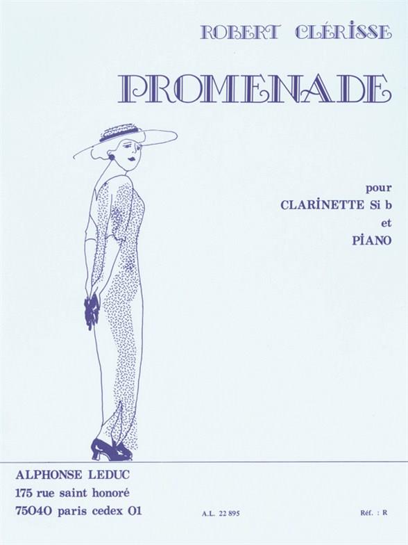 Promenade pour clarinette&nbsp;&nbsp;et piano&nbsp;&nbsp;