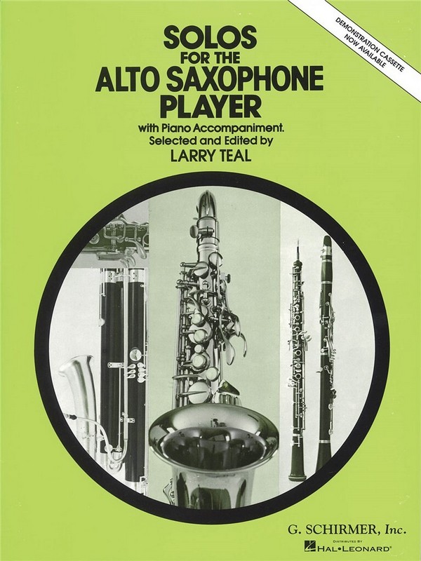 Solos for the alto saxophone player&nbsp;&nbsp;für Altsaxophon und Klavier&nbsp;&nbsp;