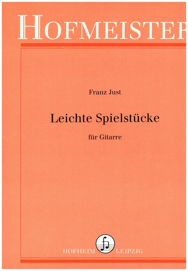 Leichte Spielstücke  für Gitarre  