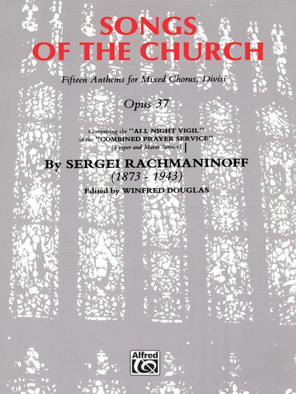 Songs of the Church Vesperes  op.37 für gem Chor und Klavier  