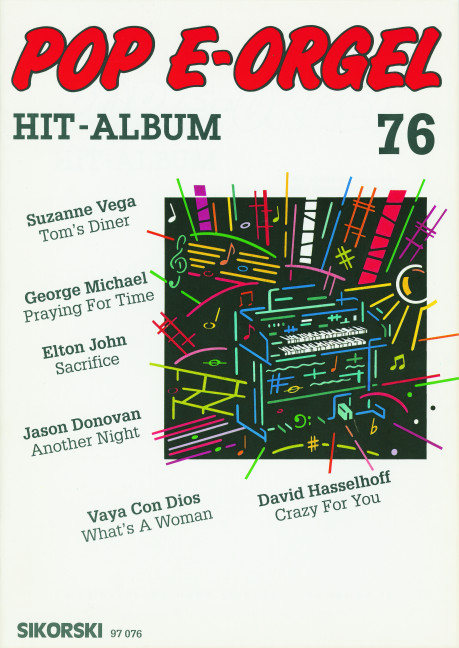 POP E-ORGEL HIT-ALBUM BAND 76&nbsp;&nbsp;&nbsp;&nbsp;