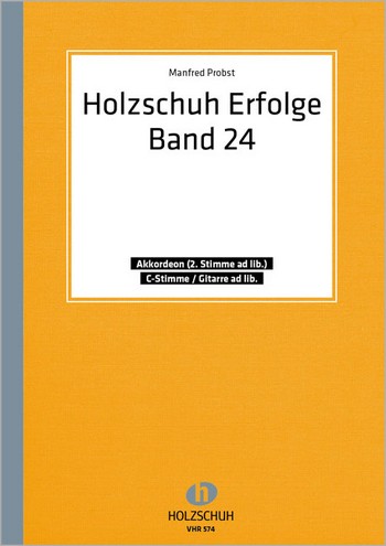 HOLZSCHUH ERFOLGE BAND 24&nbsp;&nbsp;FUER AKKORDEON&nbsp;&nbsp;